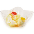 PP/PS Plastic Bowl Disposable Bowl Pentagon Shaped Tray